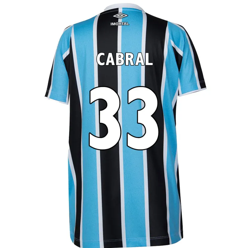 Danxen Kid Rafael Cabral #33 Blue Black White Home Jersey 2024/25 T-Shirt