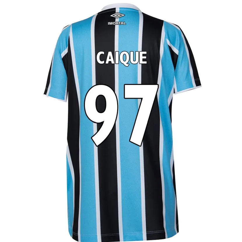 Danxen Kid Caíque #97 Blue Black White Home Jersey 2024/25 T-Shirt