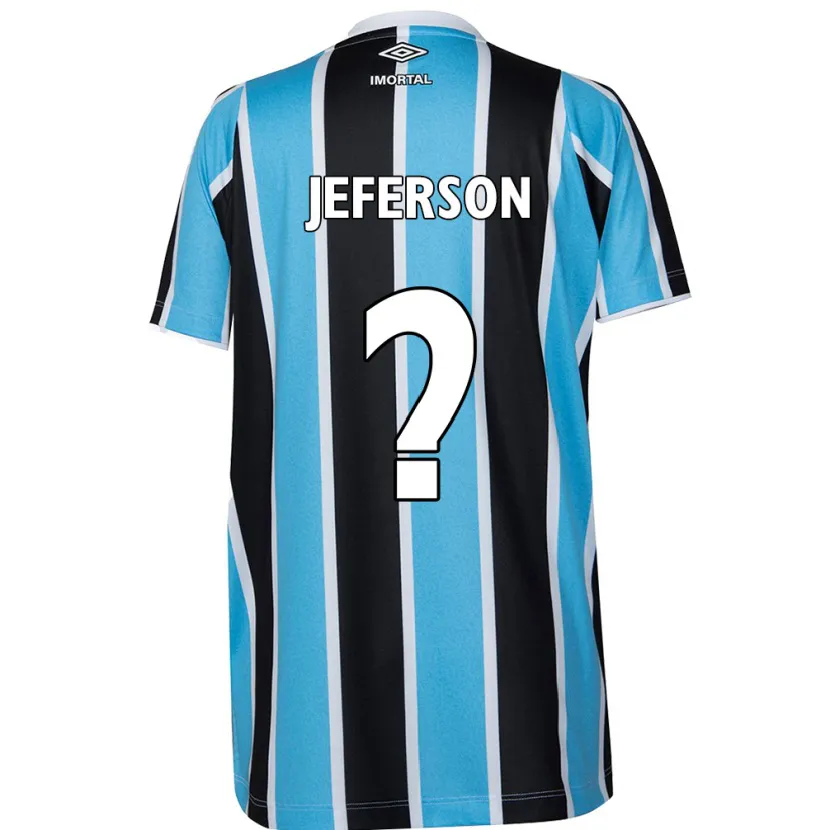 Danxen Kid Jeferson #0 Blue Black White Home Jersey 2024/25 T-Shirt