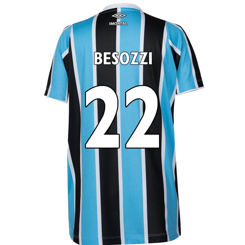 Danxen Kid Lucas Besozzi #22 Blue Black White Home Jersey 2024/25 T-Shirt