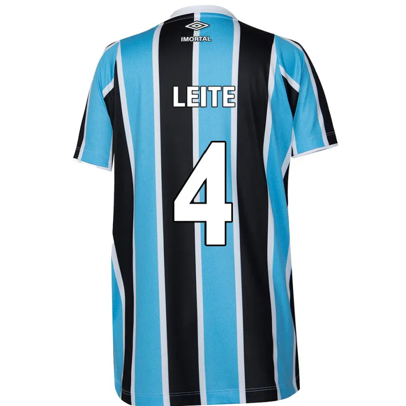 Danxen Kid Paulo Henrique Leite #4 Blue Black White Home Jersey 2024/25 T-Shirt