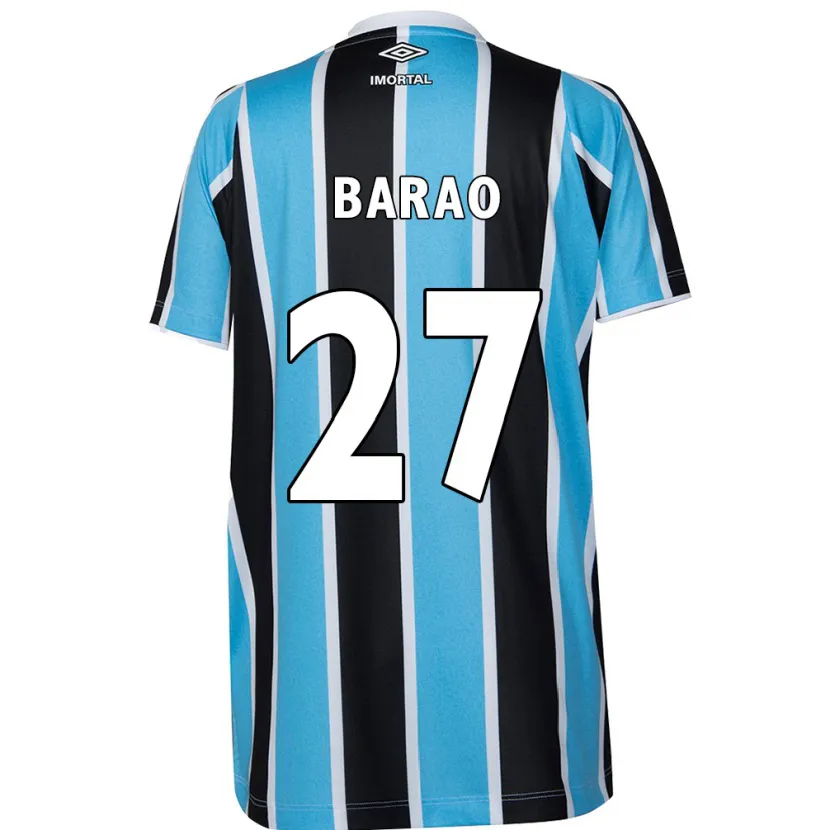 Danxen Kid Dani Barão #27 Blue Black White Home Jersey 2024/25 T-Shirt