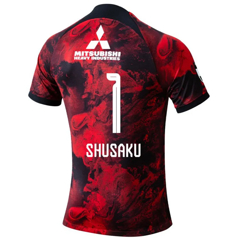 Danxen Kid Shusaku Nishikawa #1 Red Black Home Jersey 2024/25 T-Shirt