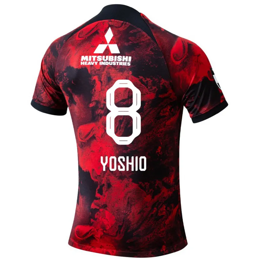 Danxen Kid Yoshio Koizumi #8 Red Black Home Jersey 2024/25 T-Shirt