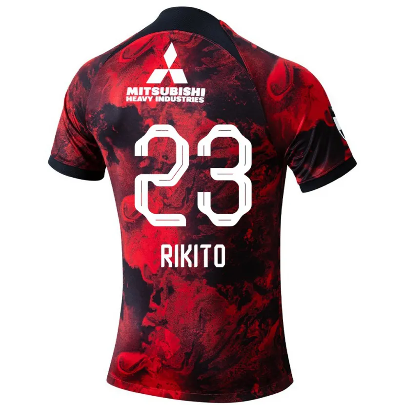 Danxen Kid Rikito Inoue #23 Red Black Home Jersey 2024/25 T-Shirt