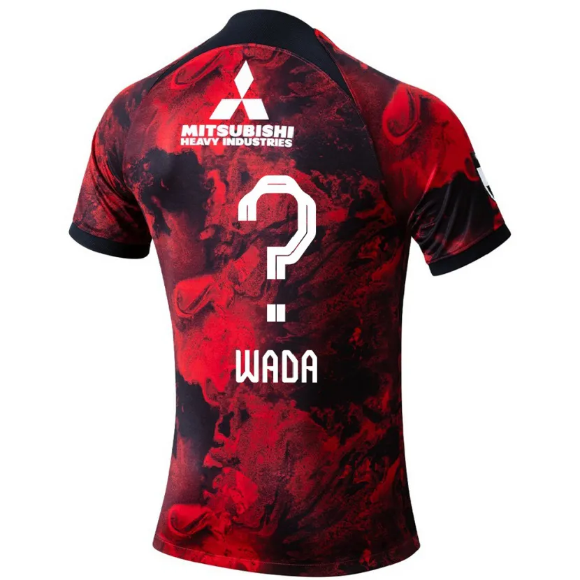 Danxen Kid Naoya Wada #0 Red Black Home Jersey 2024/25 T-Shirt