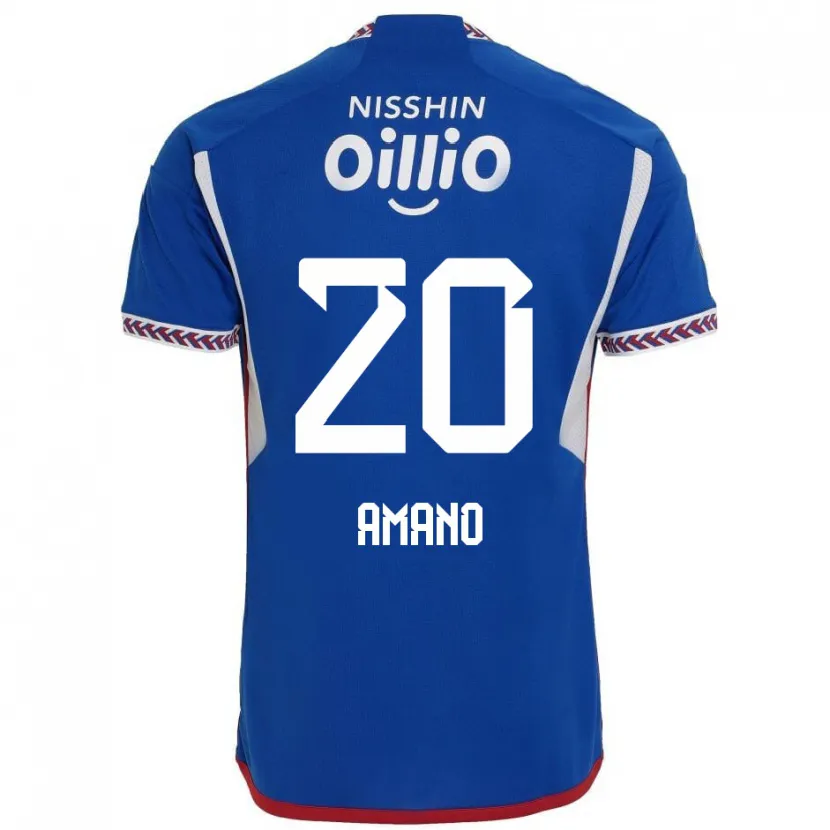 Danxen Kid Jun Amano #20 Blue White Red Home Jersey 2024/25 T-Shirt