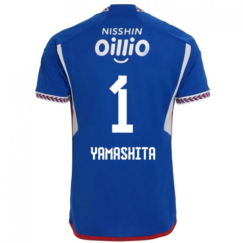 Danxen Kid Shoma Yamashita #1 Blue White Red Home Jersey 2024/25 T-Shirt