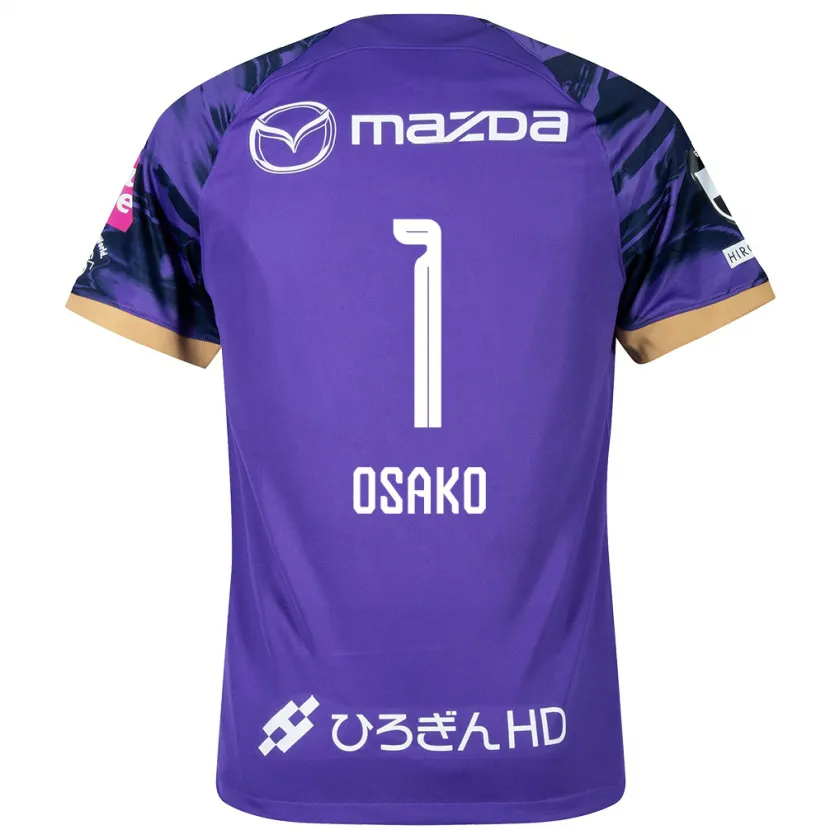 Danxen Kid Keisuke Osako #1 Purple White Home Jersey 2024/25 T-Shirt