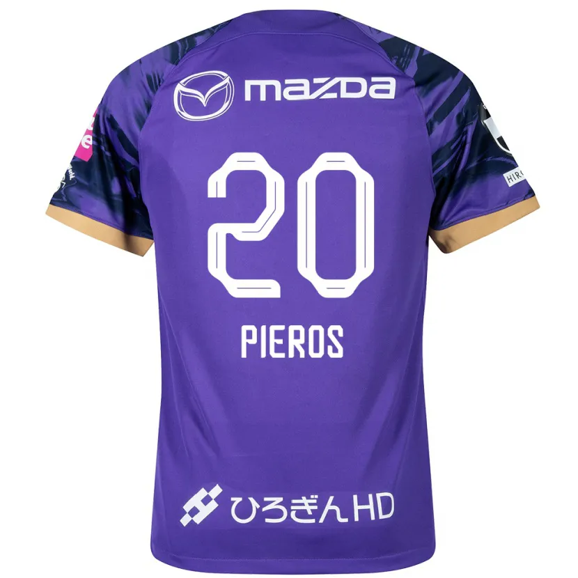 Danxen Kid Pieros Sotiriou #20 Purple White Home Jersey 2024/25 T-Shirt