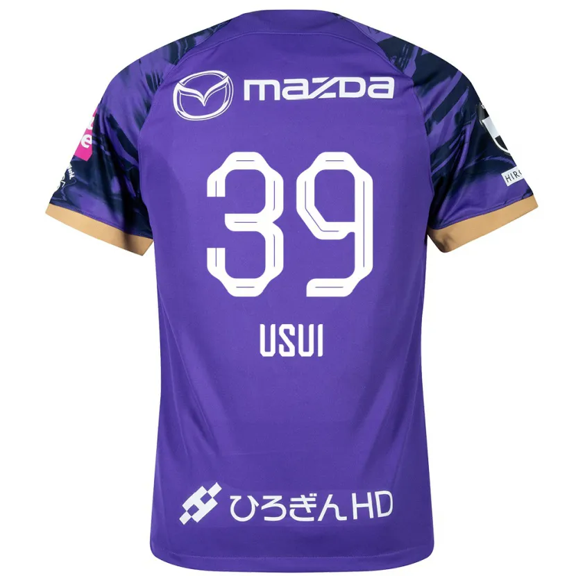 Danxen Kid Haruto Usui #39 Purple White Home Jersey 2024/25 T-Shirt