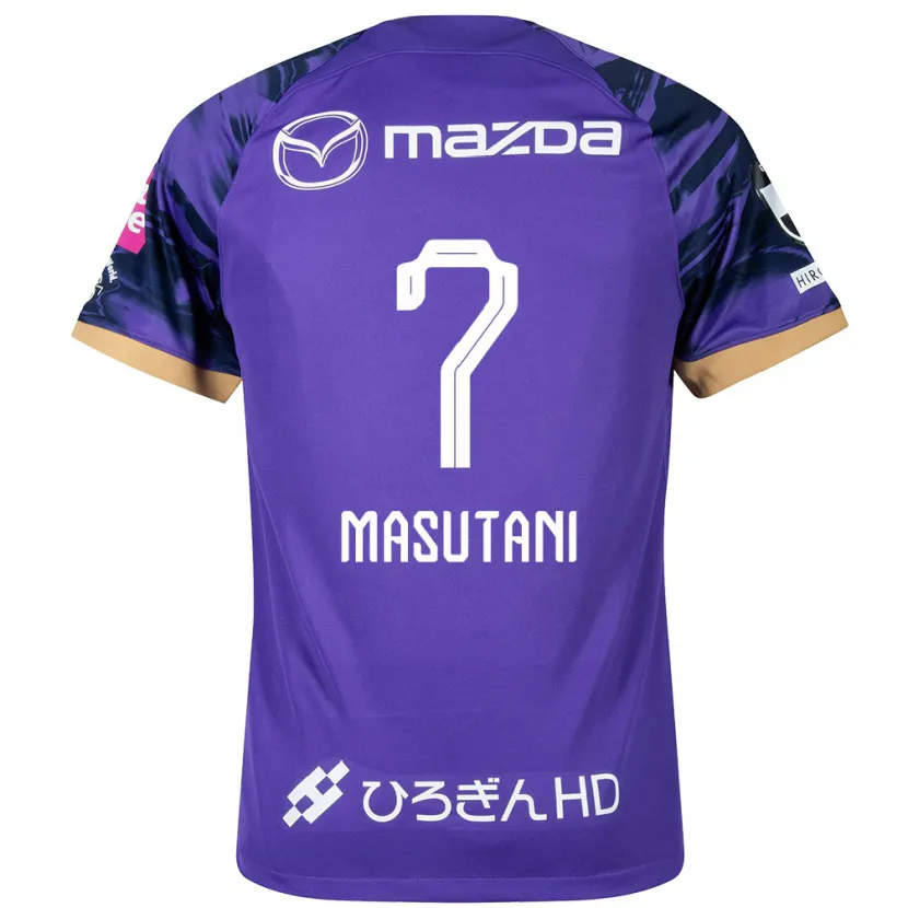 Danxen Kid Ayuki Masutani #7 Purple White Home Jersey 2024/25 T-Shirt