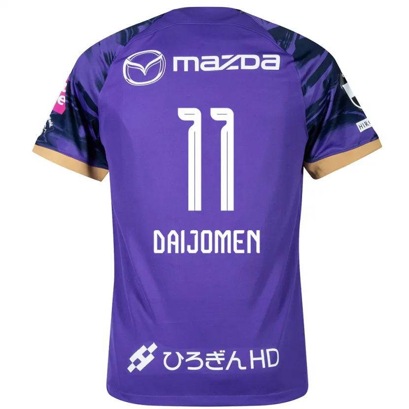 Danxen Kid Arashi Daijomen #11 Purple White Home Jersey 2024/25 T-Shirt