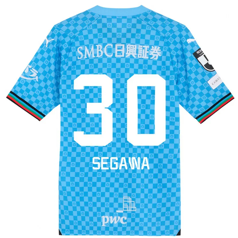 Danxen Kid Yusuke Segawa #30 Azure Blue Home Jersey 2024/25 T-Shirt