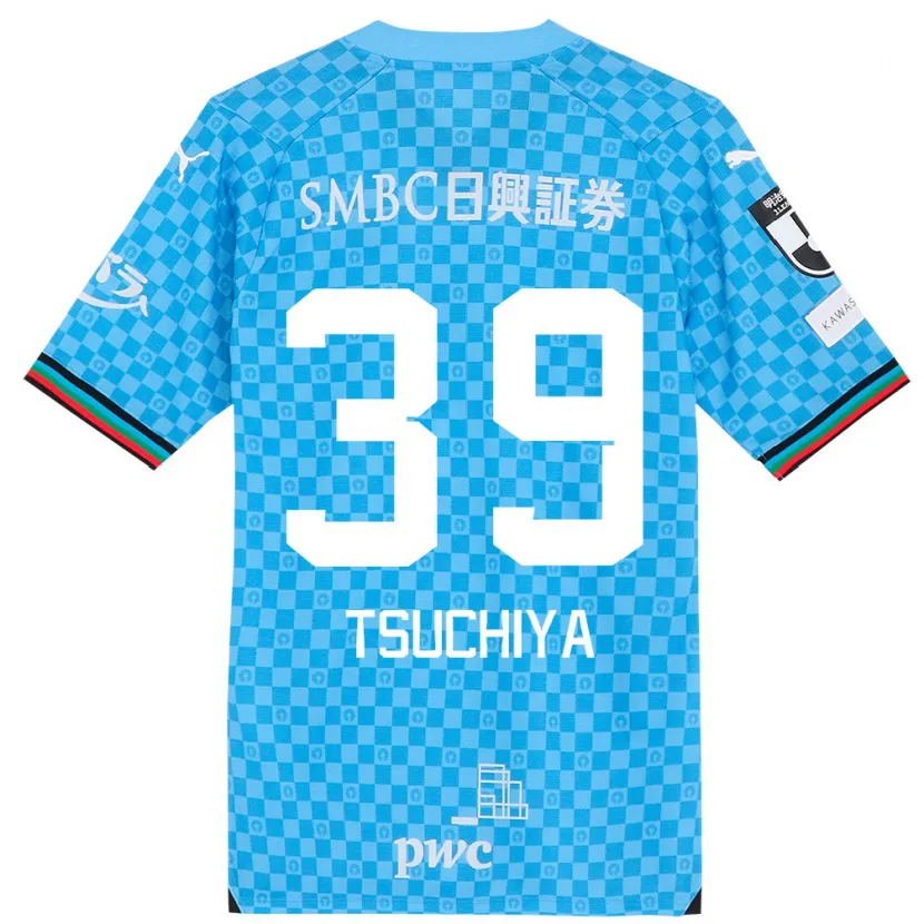 Danxen Kid Kaito Tsuchiya #39 Azure Blue Home Jersey 2024/25 T-Shirt