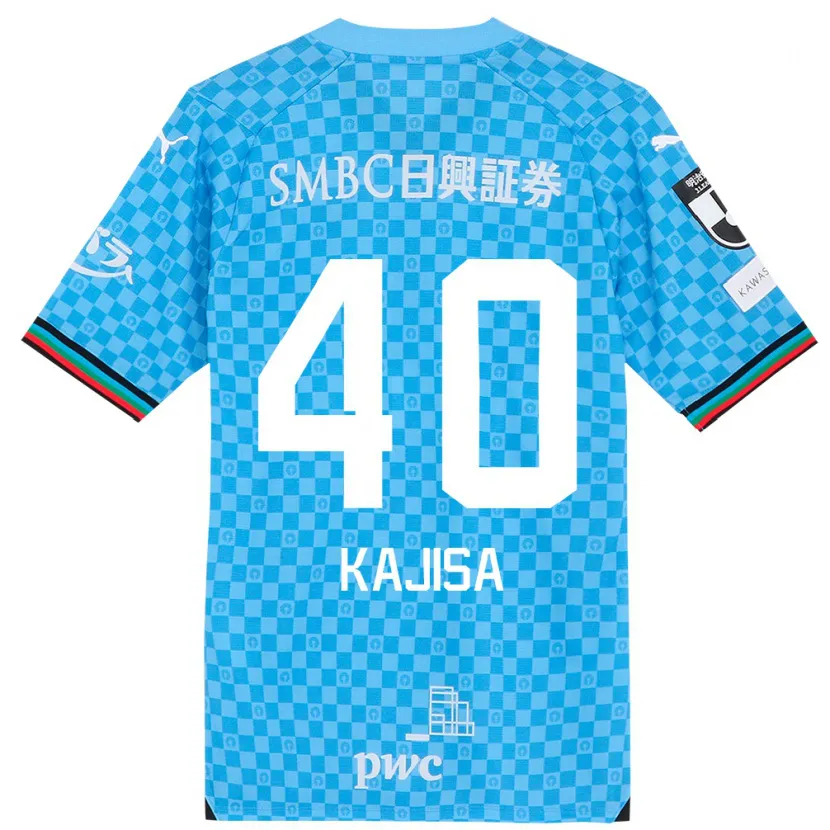 Danxen Kid Umi Kajisa #40 Azure Blue Home Jersey 2024/25 T-Shirt