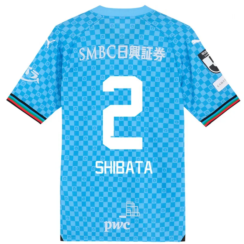 Danxen Kid Shotaro Shibata #2 Azure Blue Home Jersey 2024/25 T-Shirt