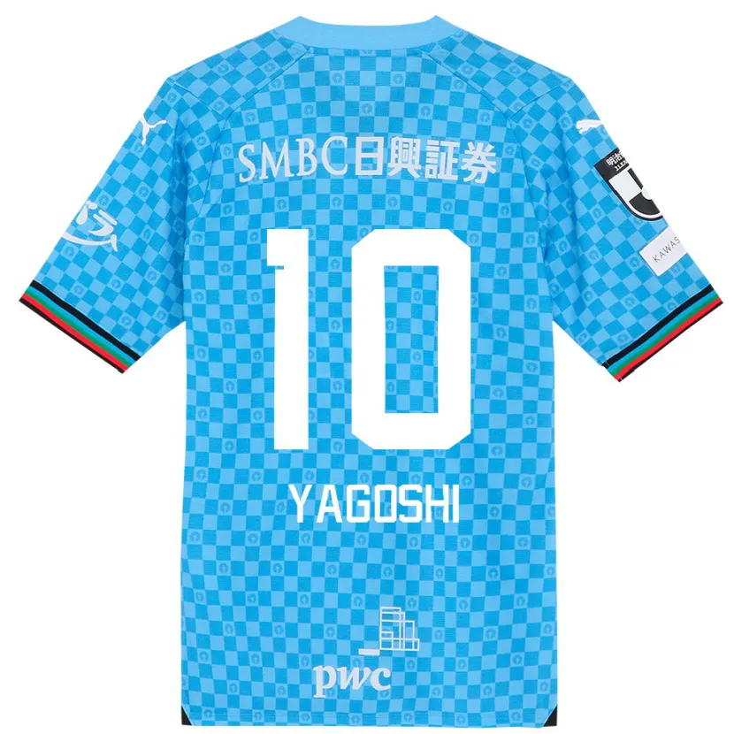 Danxen Kid Mikito Yagoshi #10 Azure Blue Home Jersey 2024/25 T-Shirt