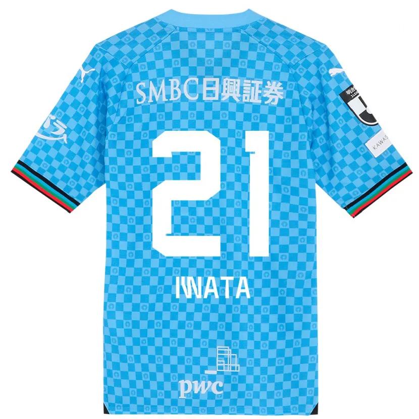 Danxen Kid Kantaro Iwata #21 Azure Blue Home Jersey 2024/25 T-Shirt