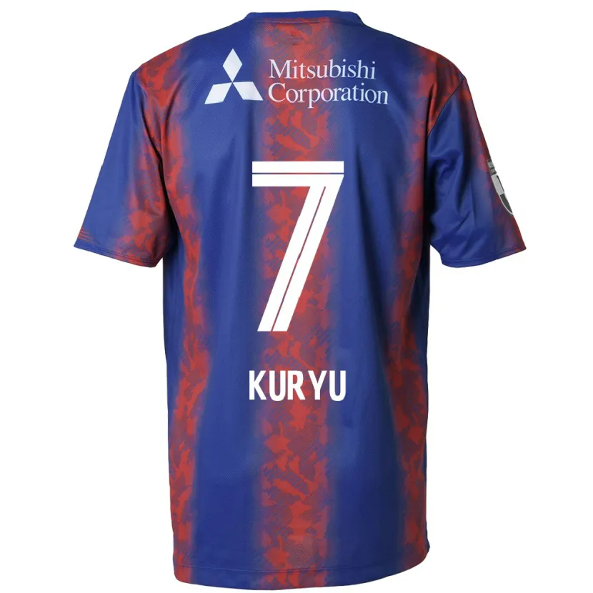 Danxen Kid Kuryu Matsuki #7 Blue Red Home Jersey 2024/25 T-Shirt