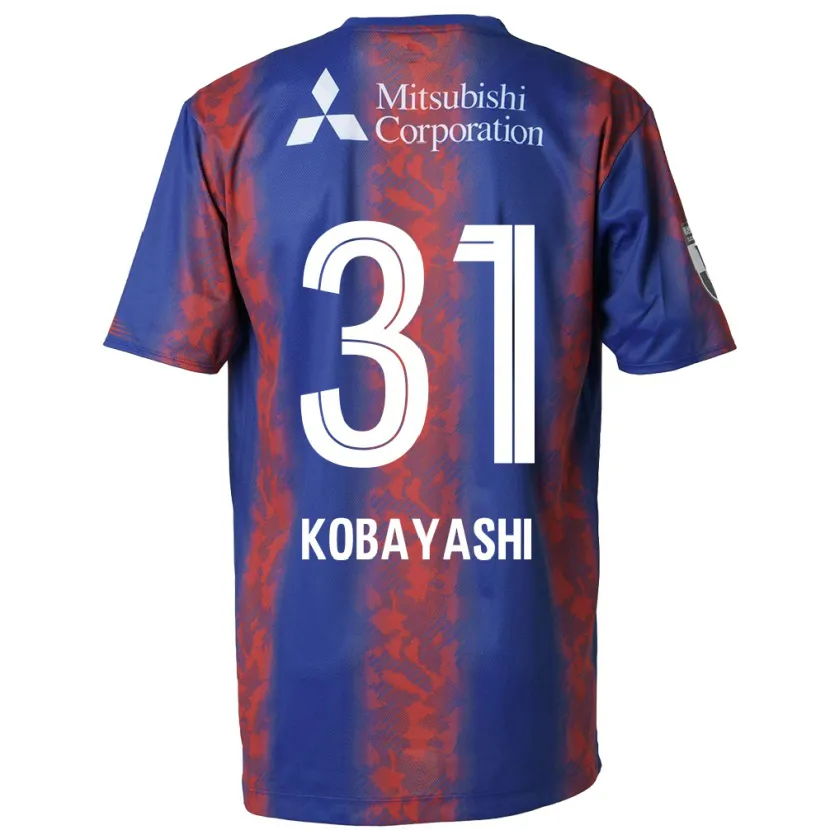 Danxen Kid Masataka Kobayashi #31 Blue Red Home Jersey 2024/25 T-Shirt