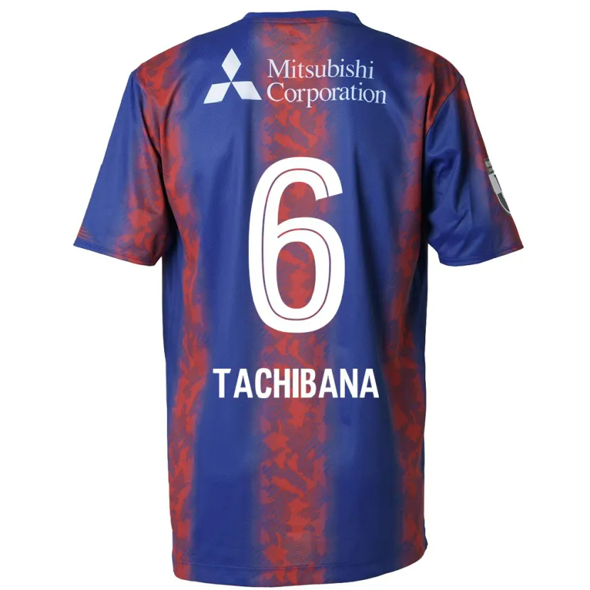 Danxen Kid Keigo Tachibana #6 Blue Red Home Jersey 2024/25 T-Shirt