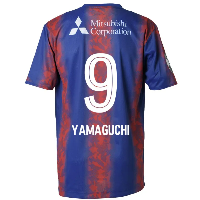 Danxen Kid Taiyo Yamaguchi #9 Blue Red Home Jersey 2024/25 T-Shirt