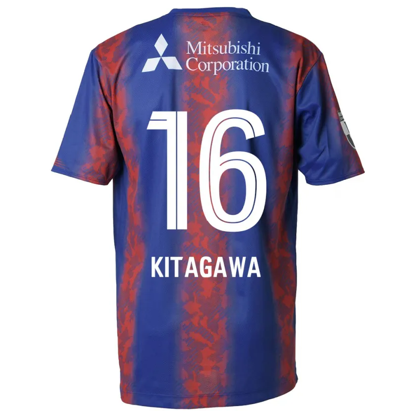 Danxen Kid Rento Kitagawa #16 Blue Red Home Jersey 2024/25 T-Shirt