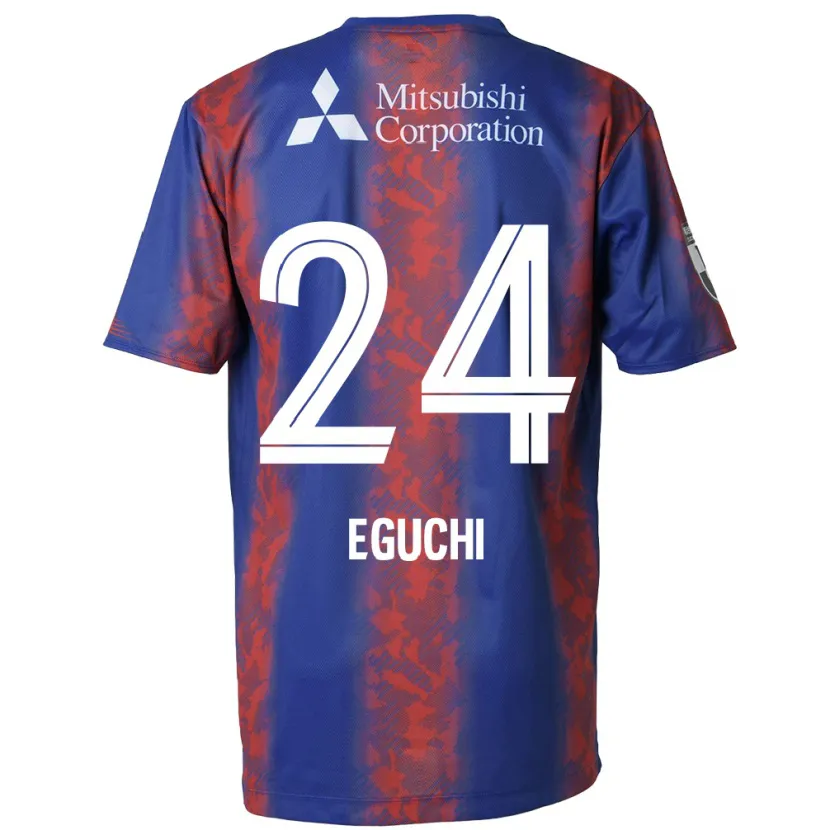 Danxen Kid Kaito Eguchi #24 Blue Red Home Jersey 2024/25 T-Shirt