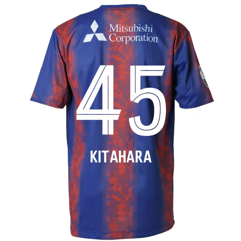 Danxen Kid Maki Kitahara #45 Blue Red Home Jersey 2024/25 T-Shirt