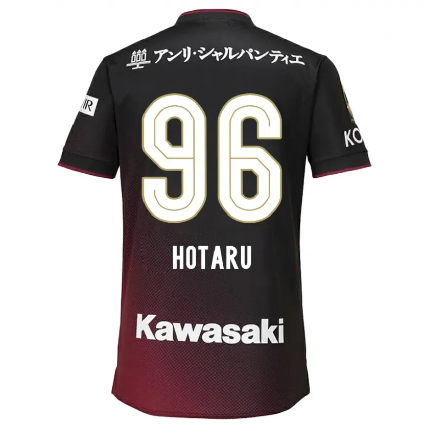 Danxen Kid Hotaru Yamaguchi #96 Black Red Home Jersey 2024/25 T-Shirt