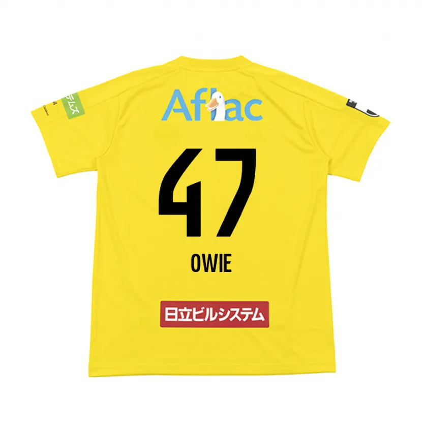 Danxen Kid William Owie #47 Yellow Black Home Jersey 2024/25 T-Shirt