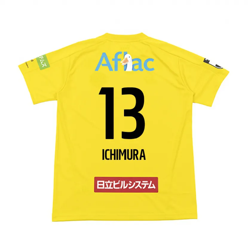 Danxen Kid Ken Ichimura #13 Yellow Black Home Jersey 2024/25 T-Shirt