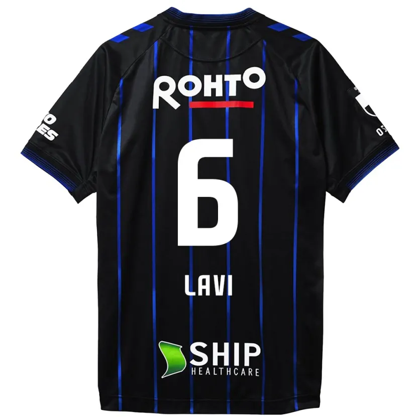 Danxen Kid Neta Lavi #6 Black Blue Home Jersey 2024/25 T-Shirt