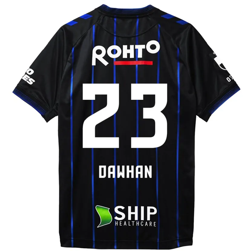 Danxen Kid Dawhan #23 Black Blue Home Jersey 2024/25 T-Shirt