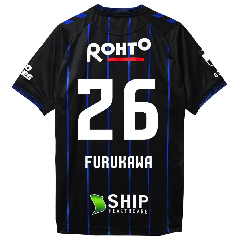 Danxen Kid Kanta Furukawa #26 Black Blue Home Jersey 2024/25 T-Shirt