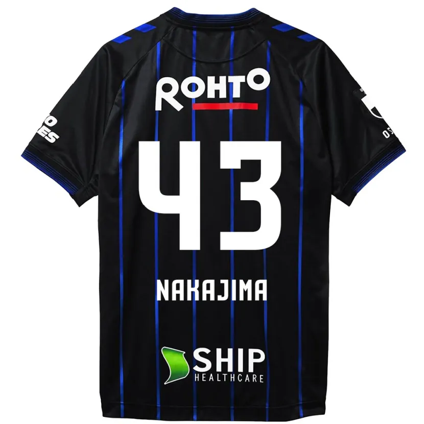 Danxen Kid Yugo Nakajima #43 Black Blue Home Jersey 2024/25 T-Shirt