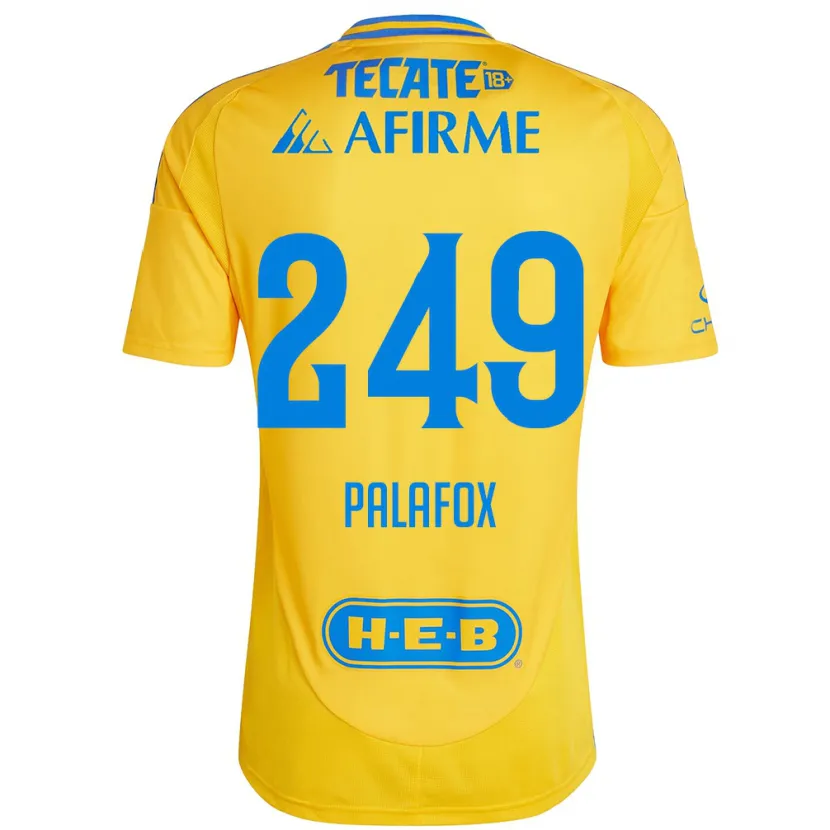 Danxen Kid José Palafox #249 Gold Yellow Home Jersey 2024/25 T-Shirt