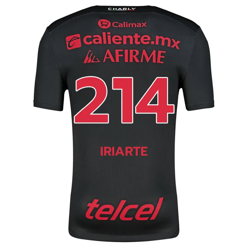 Danxen Kid Oliver Iriarte #214 Black Red Home Jersey 2024/25 T-Shirt