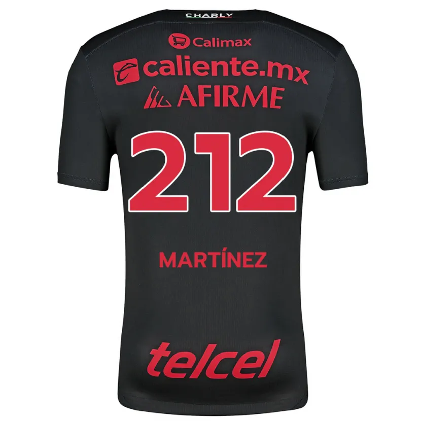 Danxen Kid Juan Martínez #212 Black Red Home Jersey 2024/25 T-Shirt