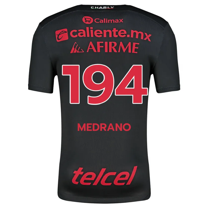 Danxen Kid Luis Medrano #194 Black Red Home Jersey 2024/25 T-Shirt