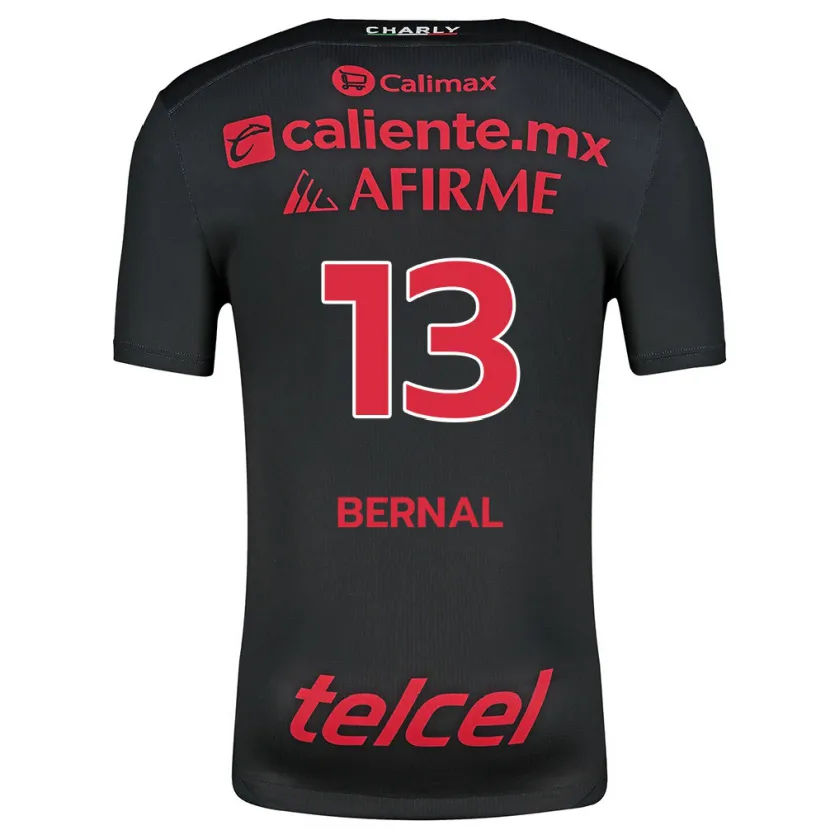 Danxen Kid Mayra Pelayo-Bernal #13 Black Red Home Jersey 2024/25 T-Shirt