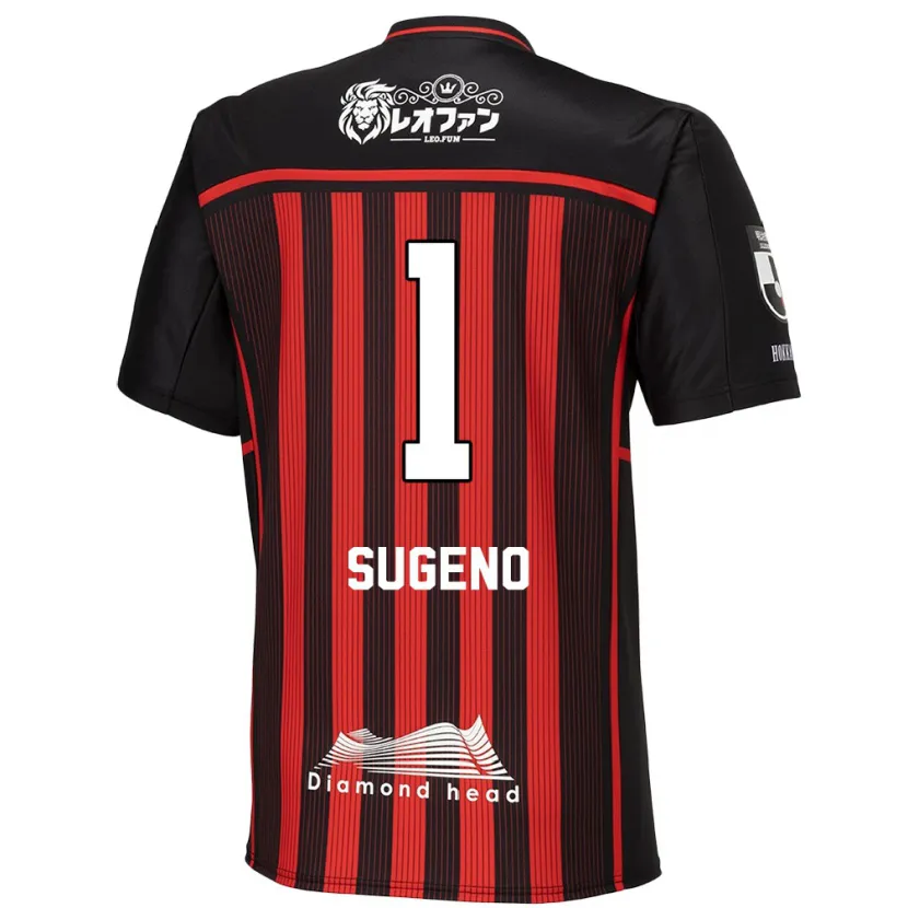 Danxen Kid Takanori Sugeno #1 Red Black Home Jersey 2024/25 T-Shirt