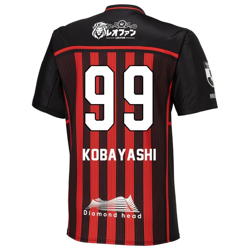 Danxen Kid Yuki Kobayashi #99 Red Black Home Jersey 2024/25 T-Shirt