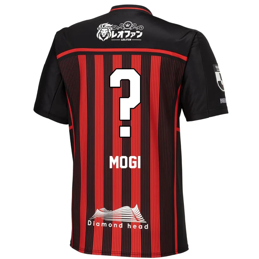 Danxen Kid Katsuyuki Mogi #0 Red Black Home Jersey 2024/25 T-Shirt