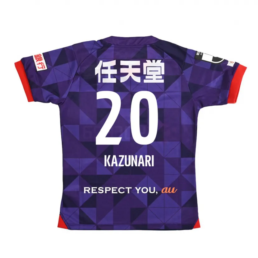 Danxen Kid Kazunari Kita #20 Purple White Home Jersey 2024/25 T-Shirt