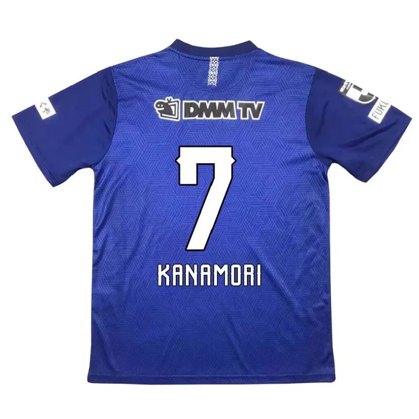 Danxen Kid Takeshi Kanamori #7 Dark Blue Home Jersey 2024/25 T-Shirt