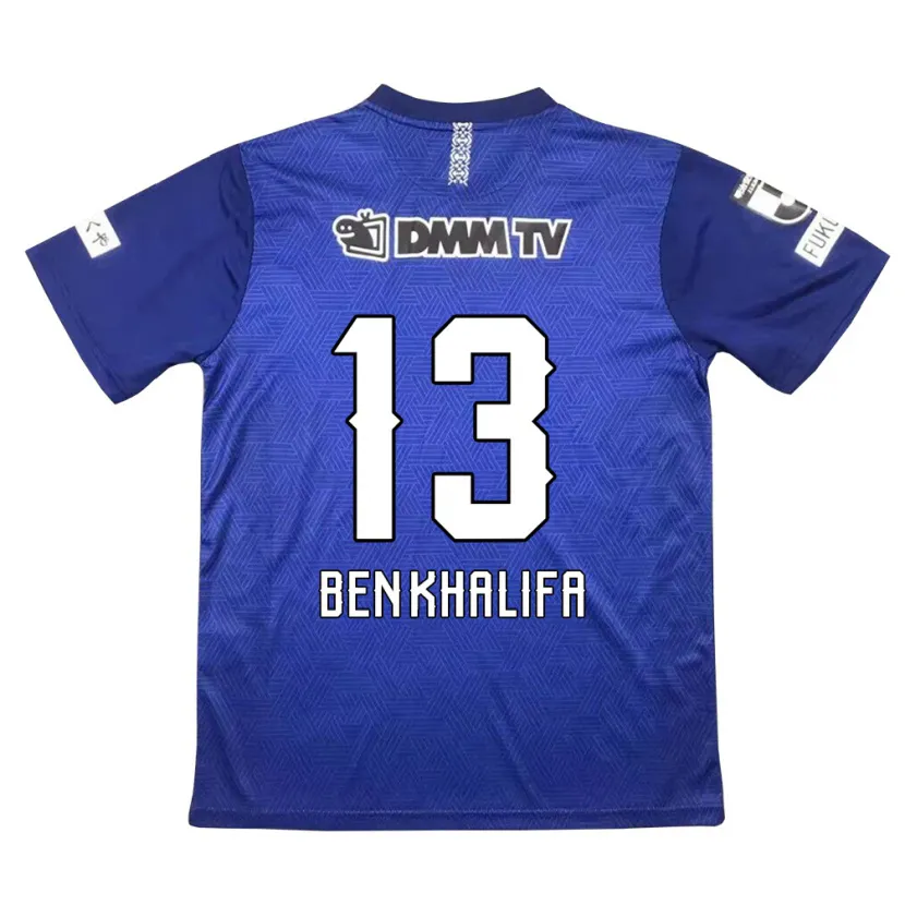 Danxen Kid Nassim Ben Khalifa #13 Dark Blue Home Jersey 2024/25 T-Shirt