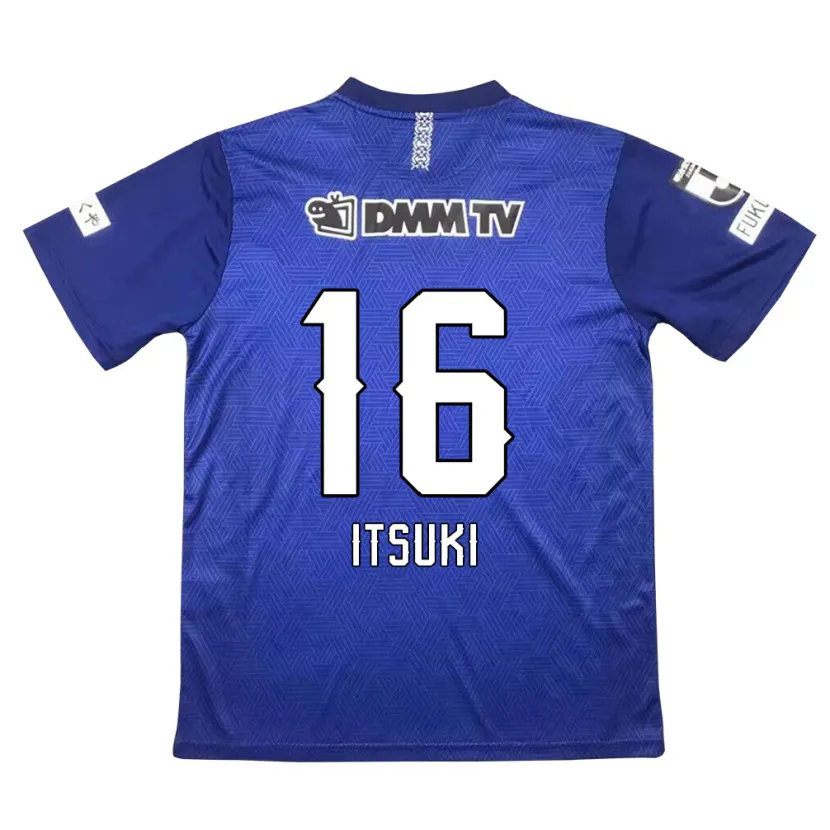 Danxen Kid Itsuki Oda #16 Dark Blue Home Jersey 2024/25 T-Shirt