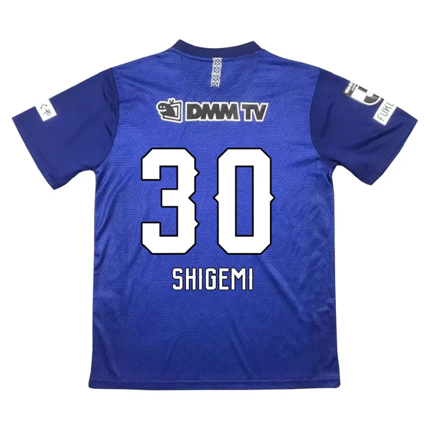 Danxen Kid Masato Shigemi #30 Dark Blue Home Jersey 2024/25 T-Shirt